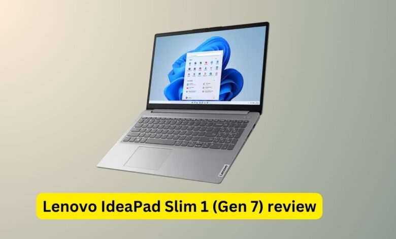 Lenovo IdeaPad Slim 1 (Gen 7) review